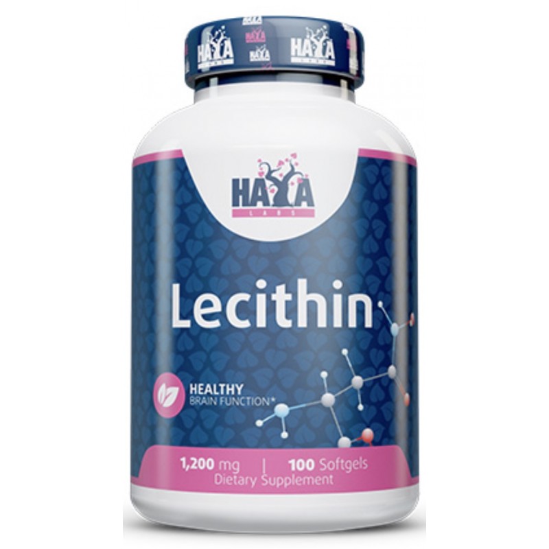 Haya Labs Letsitiin 1200 mg 100 geelkapslit